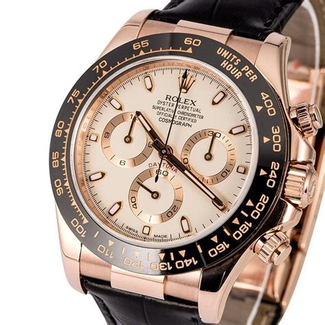 rolex rainbow daytona everose for sale|Rolex daytona 116515 everose gold.